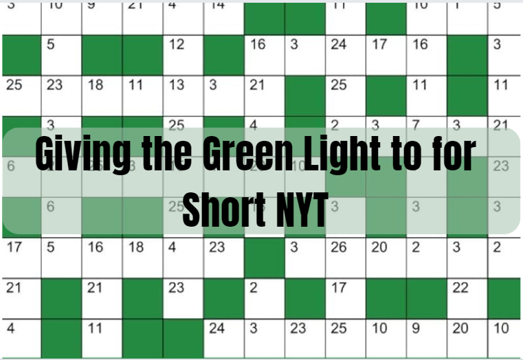 Giving the Green Light to for Short NYT